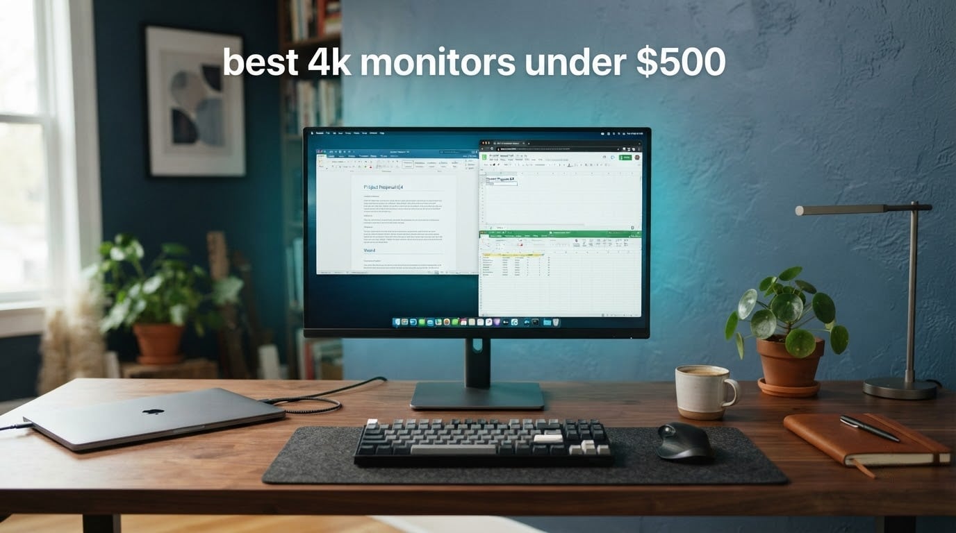 best 4k monitors under $500