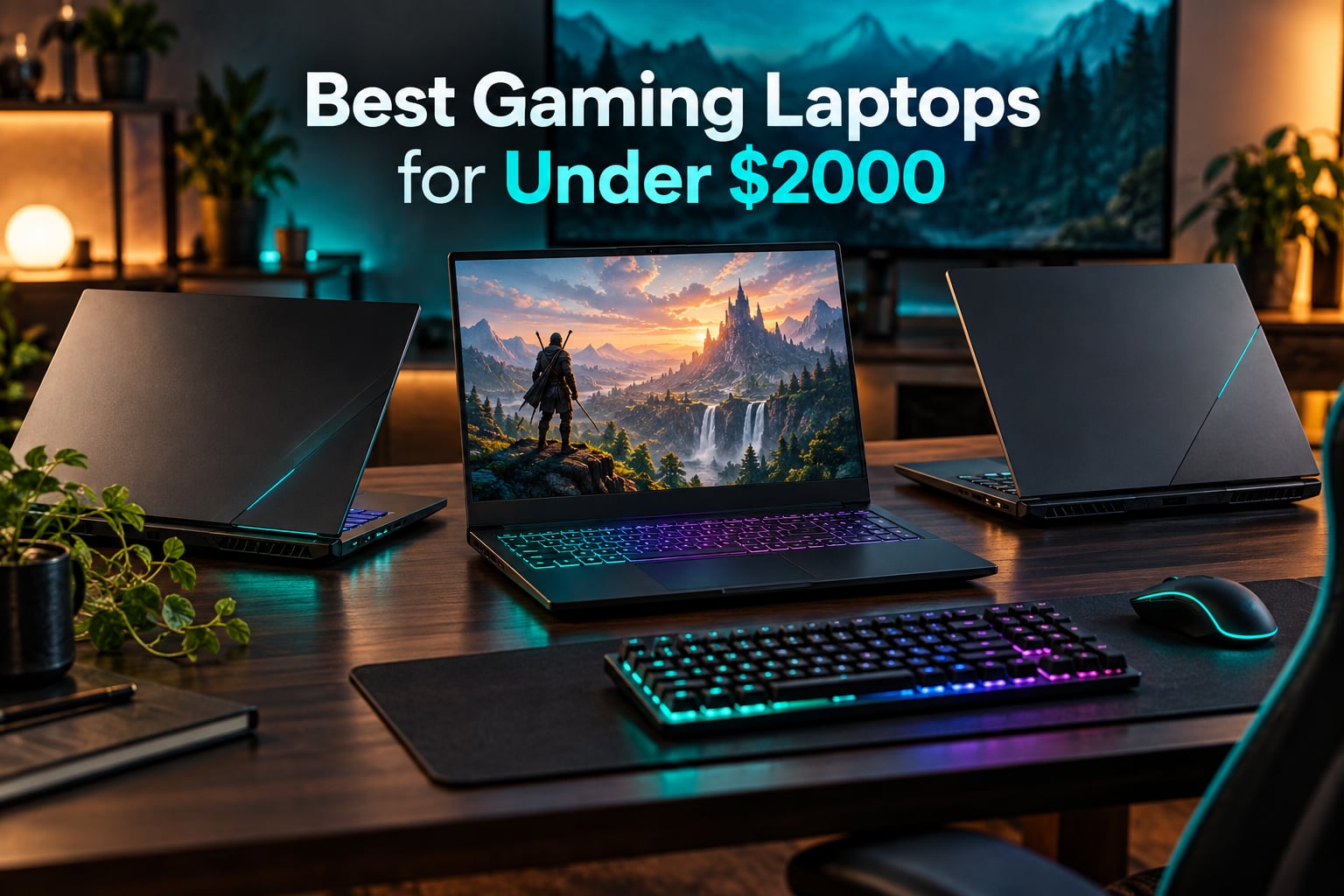 Best Gaming Laptops for Under $2000