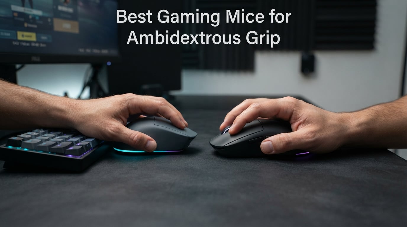 Best Gaming Mice for Ambidextrous Grip
