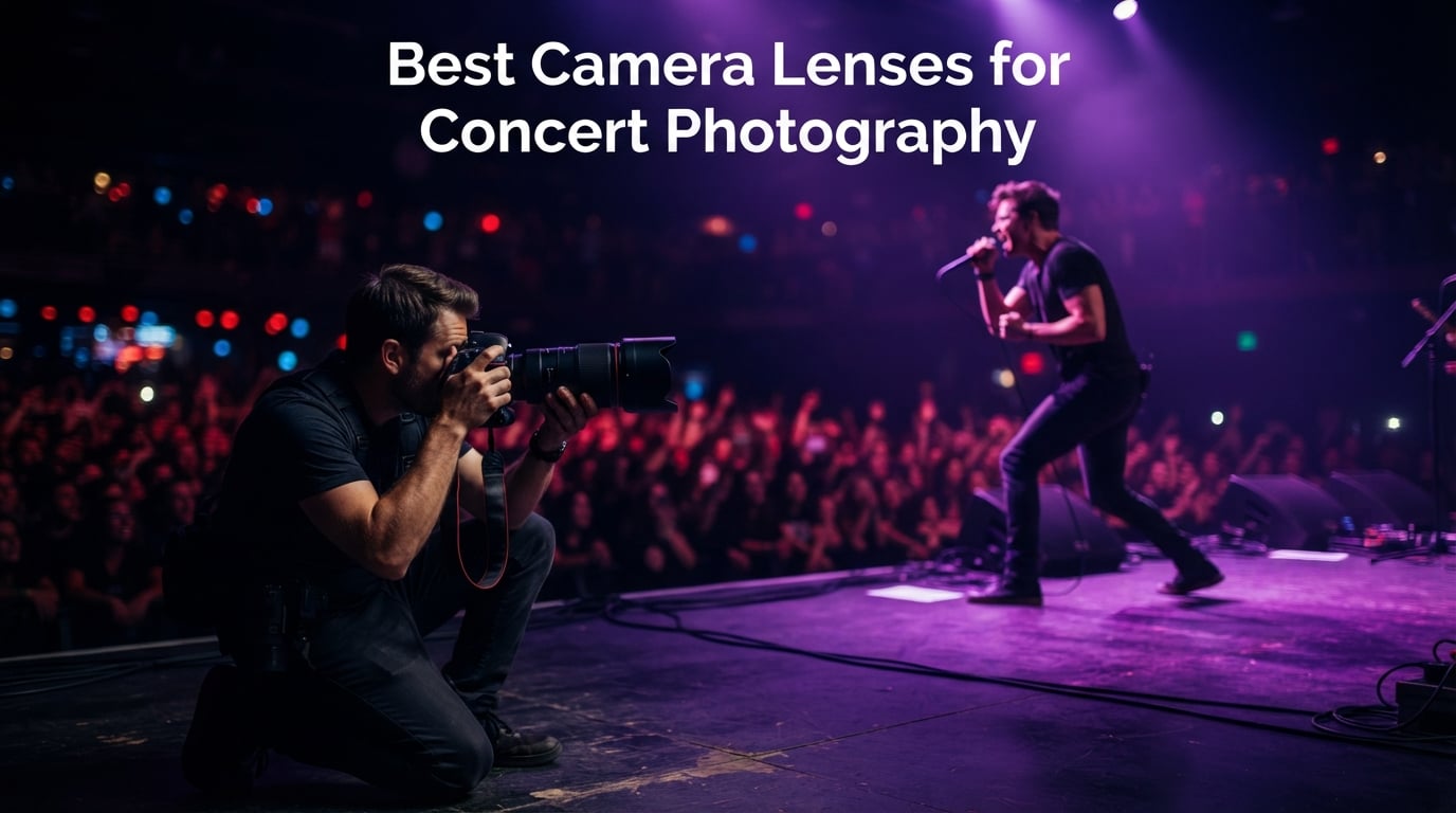 Best Camera Lenses for Concert Photography