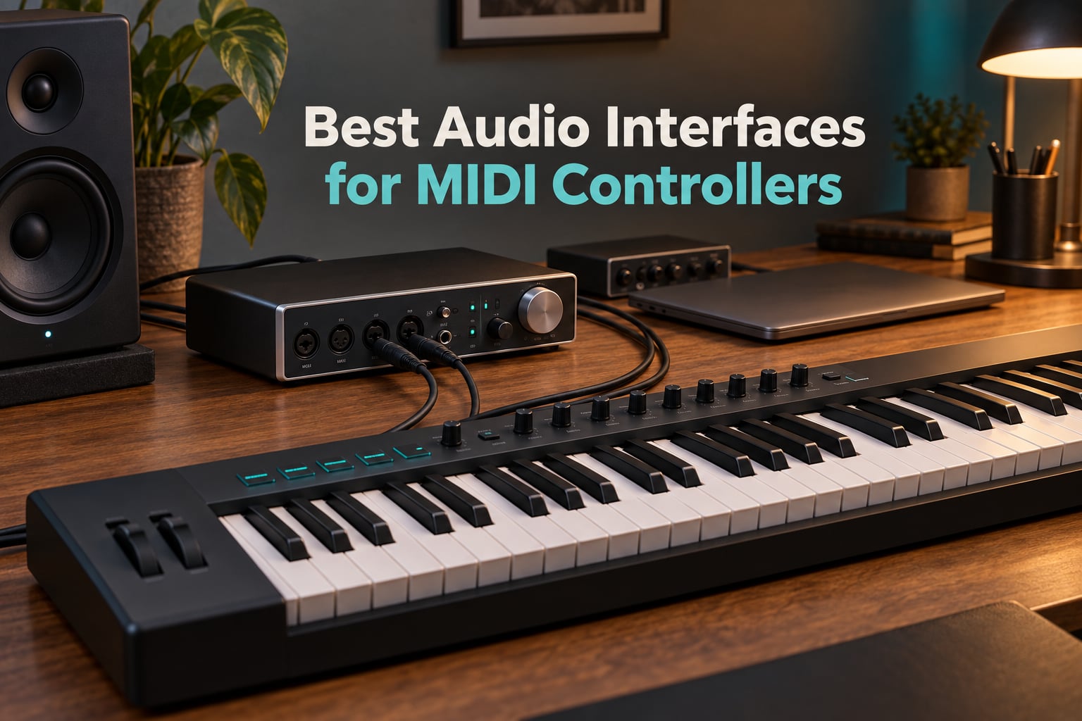 Best Audio Interfaces for MIDI Controllers