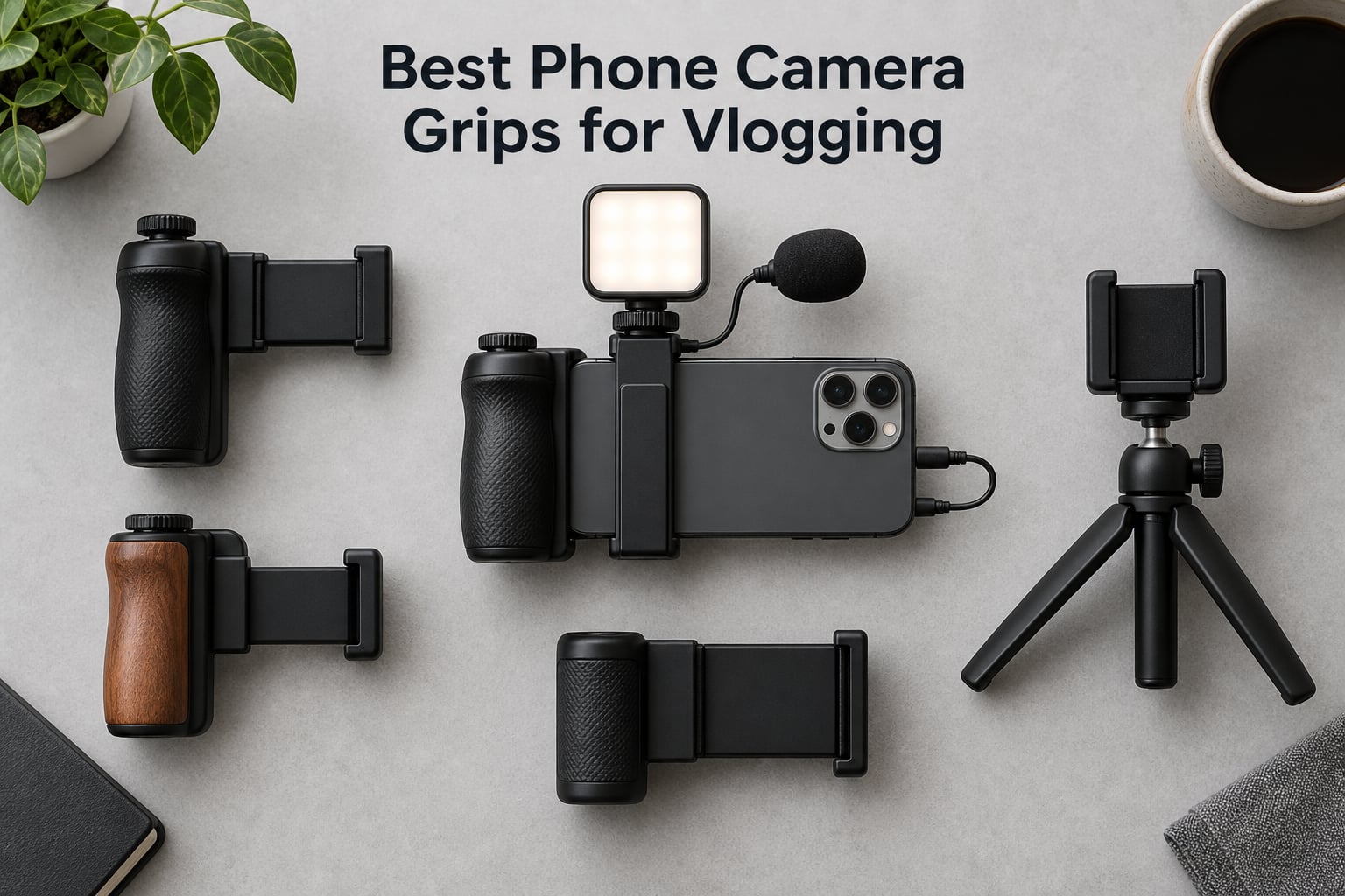 Best Phone Camera Grips for Vlogging