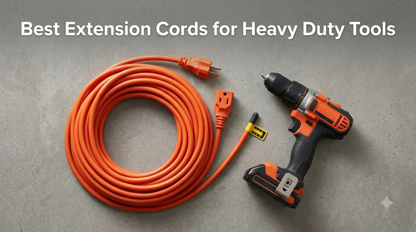 Best Extension Cords for Heavy Duty Tools