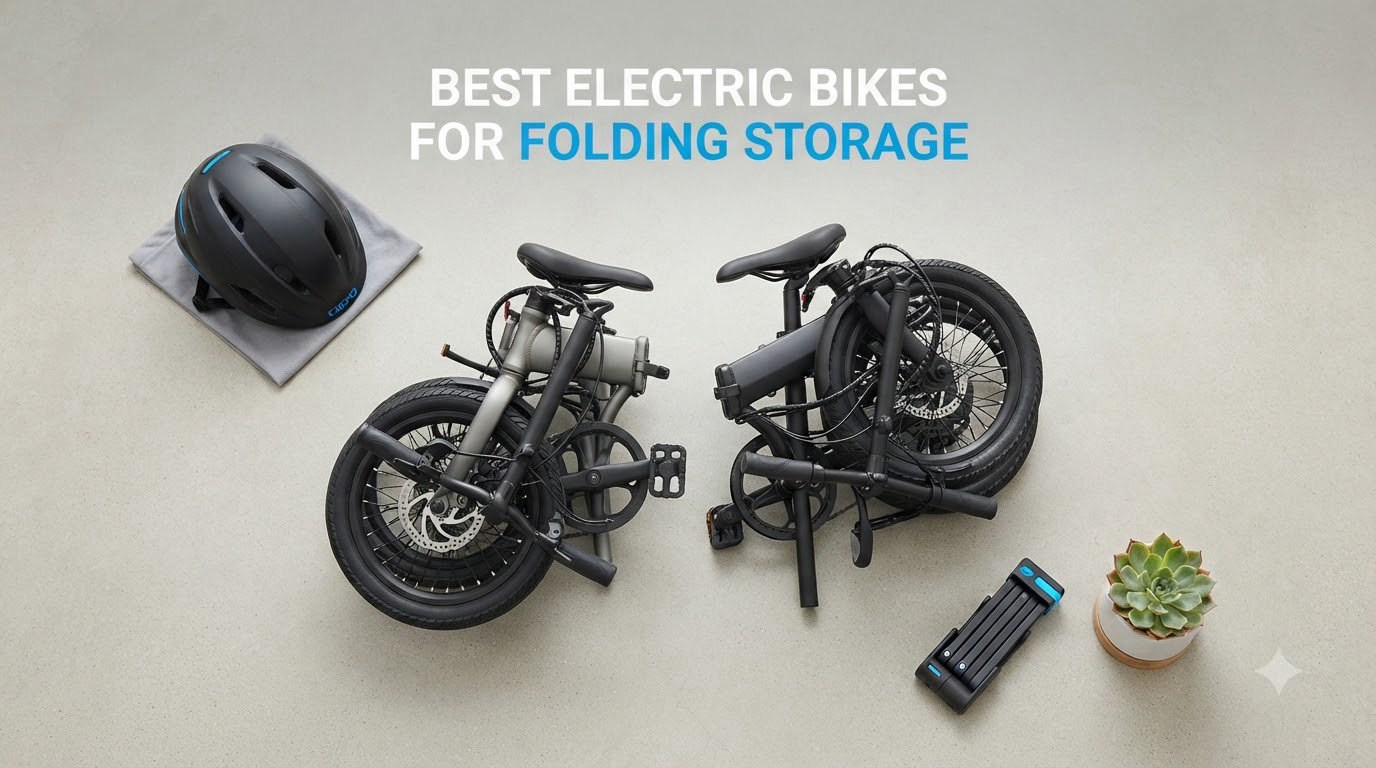 Best Electric Bikes for Folding Storage