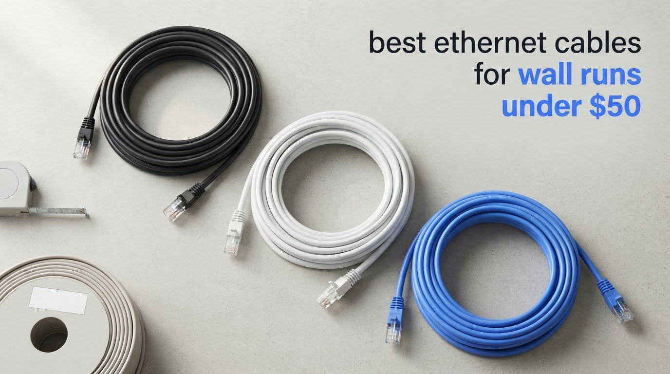 best ethernet cables for wall runs under $50