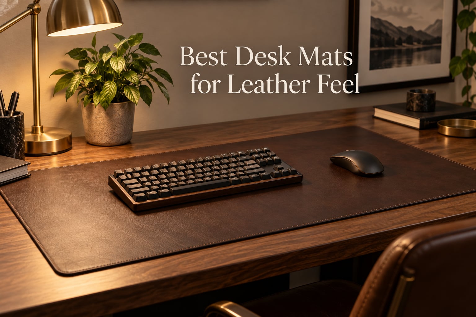Best Desk Mats for Leather Feel