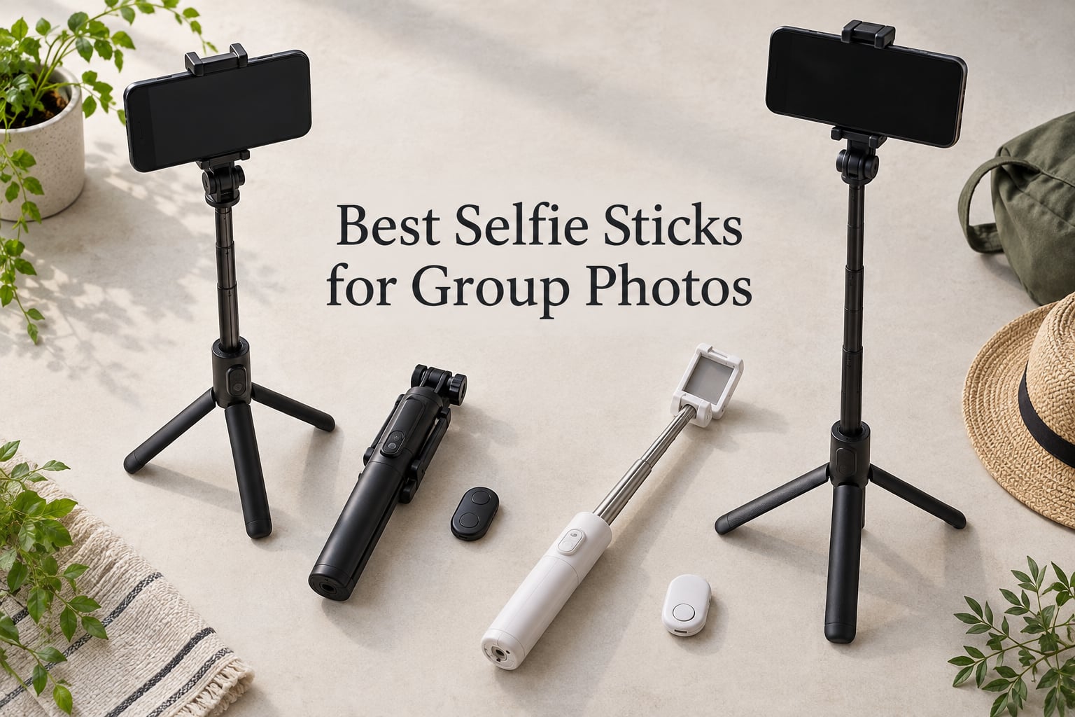 Best Selfie Sticks for Group Photos