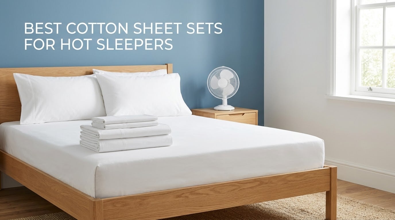 best cotton sheet sets for hot sleepers