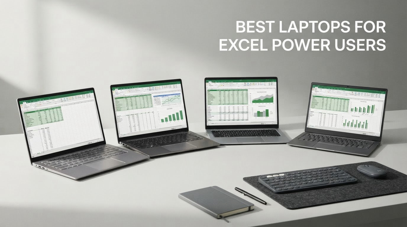 best laptops for excel power users