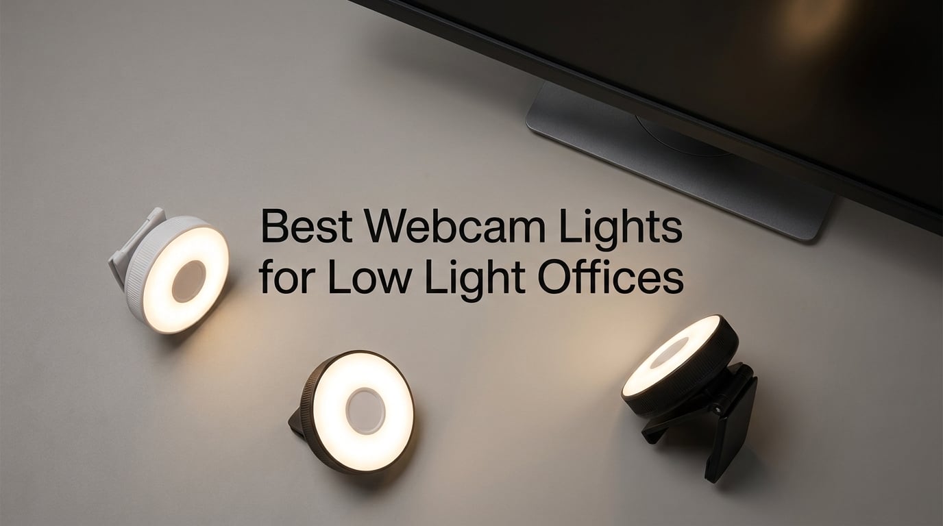 Best Webcam Lights for Low Light Offices