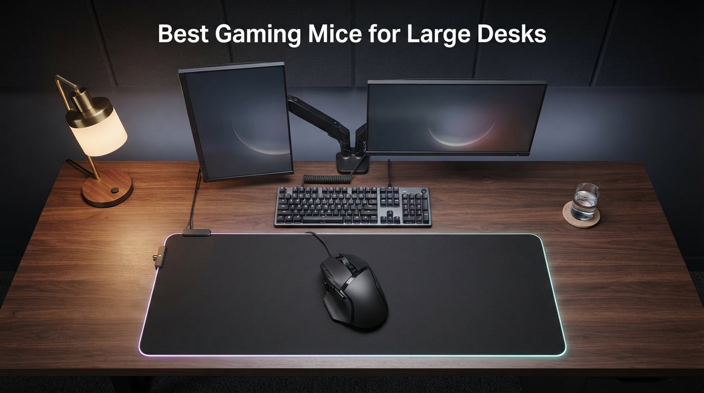 Best Gaming Mice for Large Desks