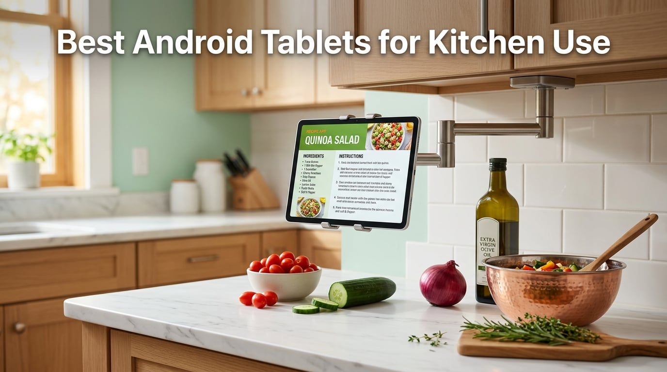 Best Android Tablets for Kitchen Use