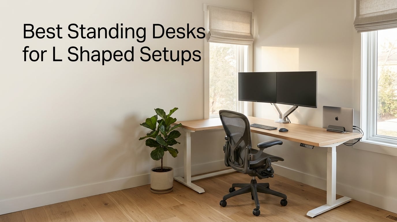 Best Standing Desks for L Shaped Setups