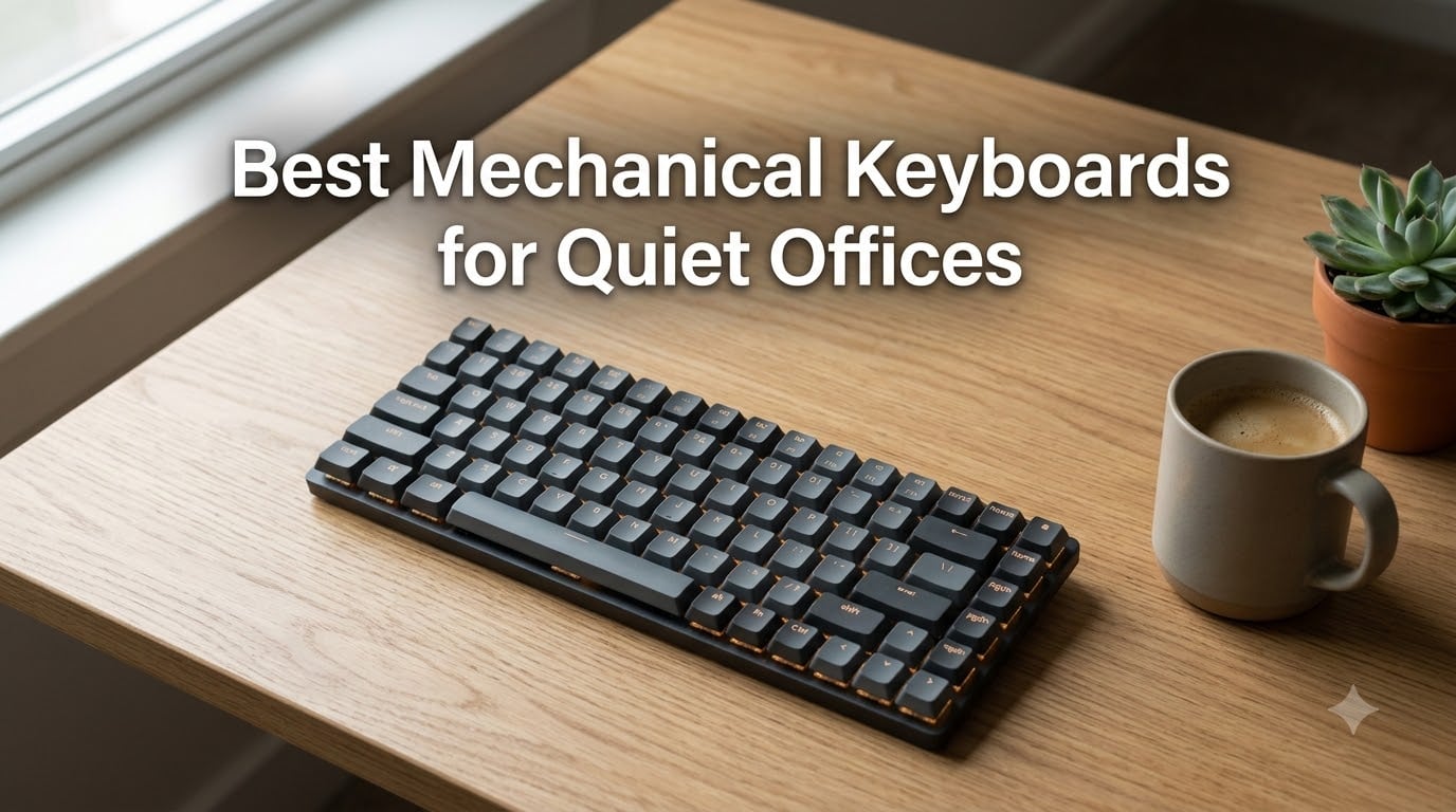 Best Mechanical Keyboards for Quiet Offices