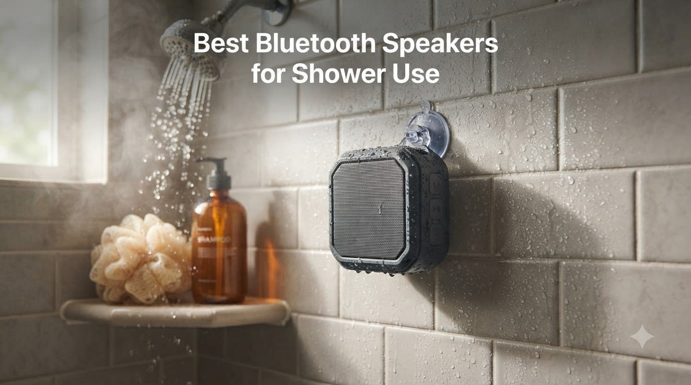 Best Bluetooth Speakers for Shower Use