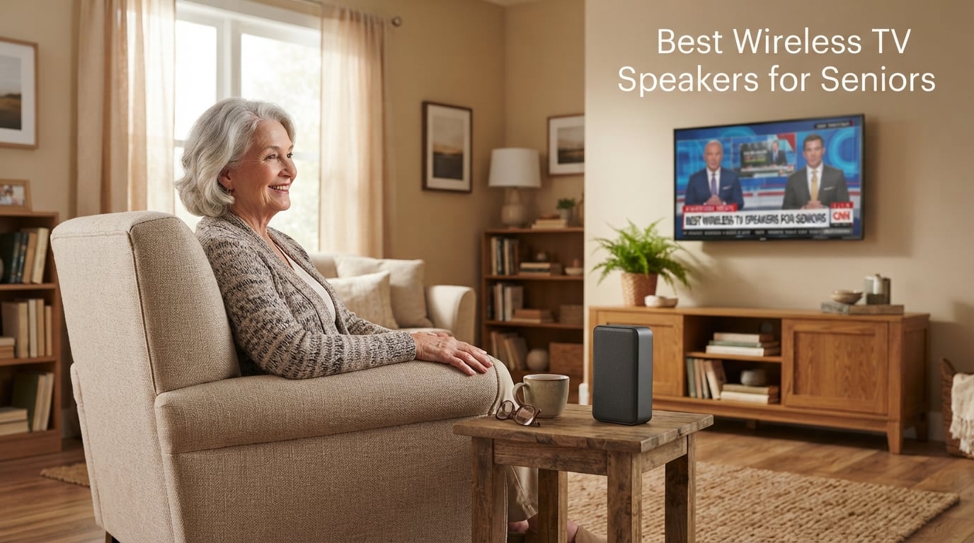 Best Wireless TV Speakers for Seniors