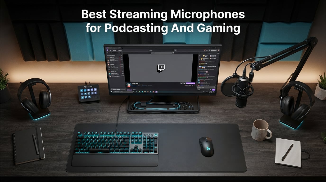 Best Streaming Microphones for Podcasting And Gaming