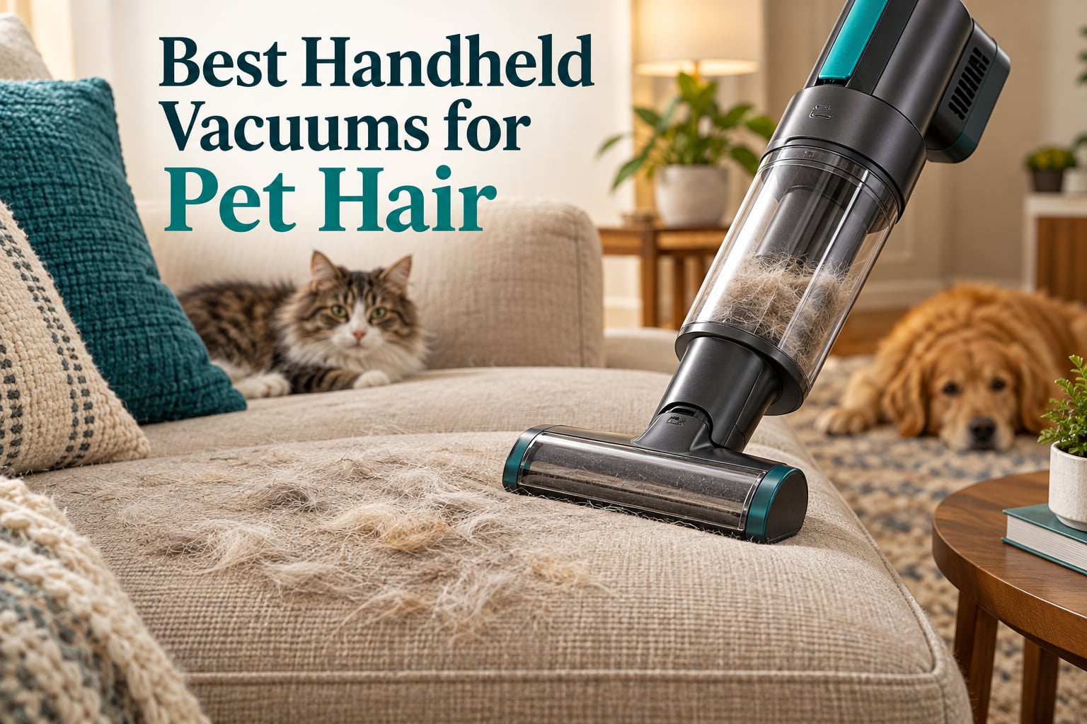 Best Handheld Vacuums for Pet Hair