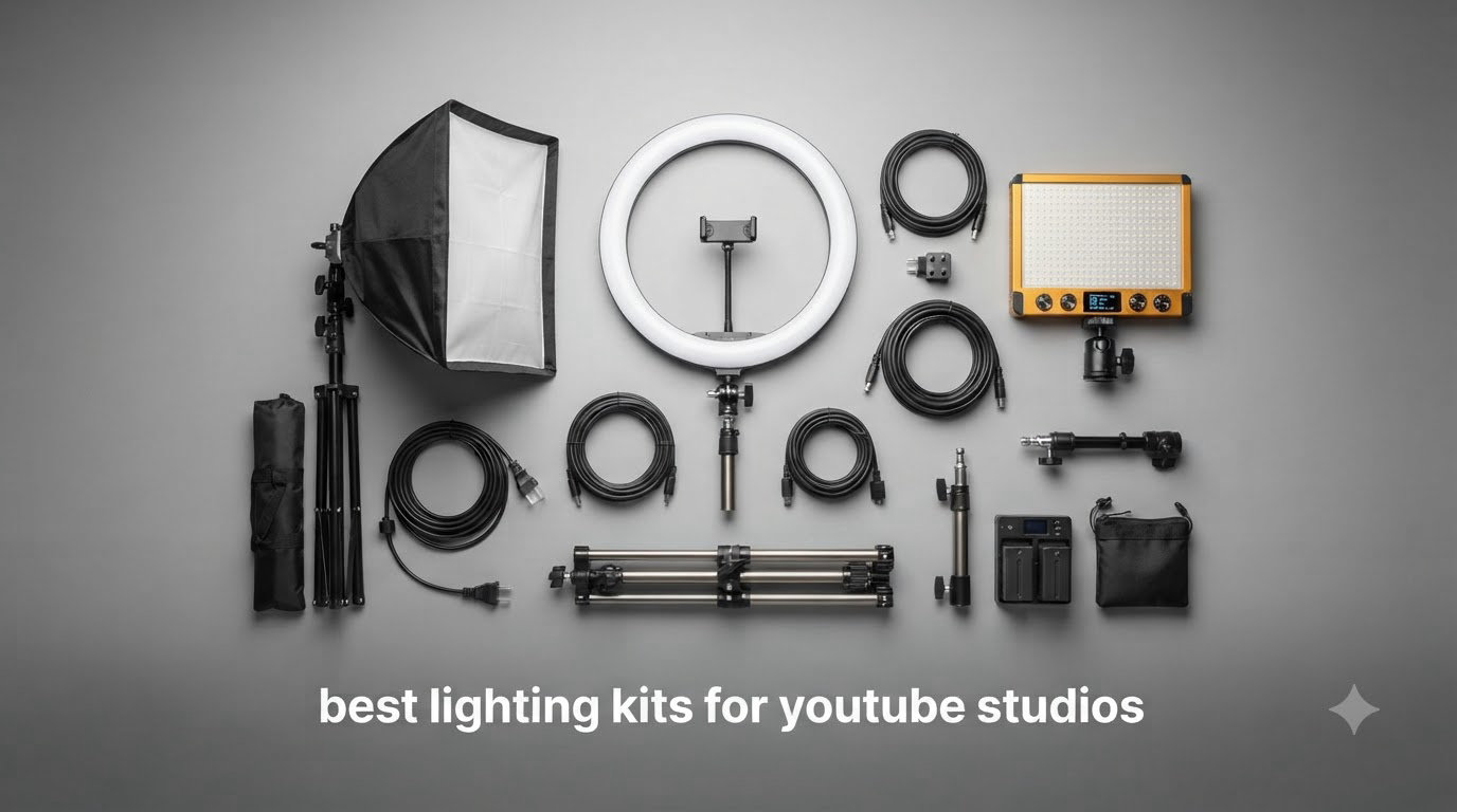 best lighting kits for youtube studios