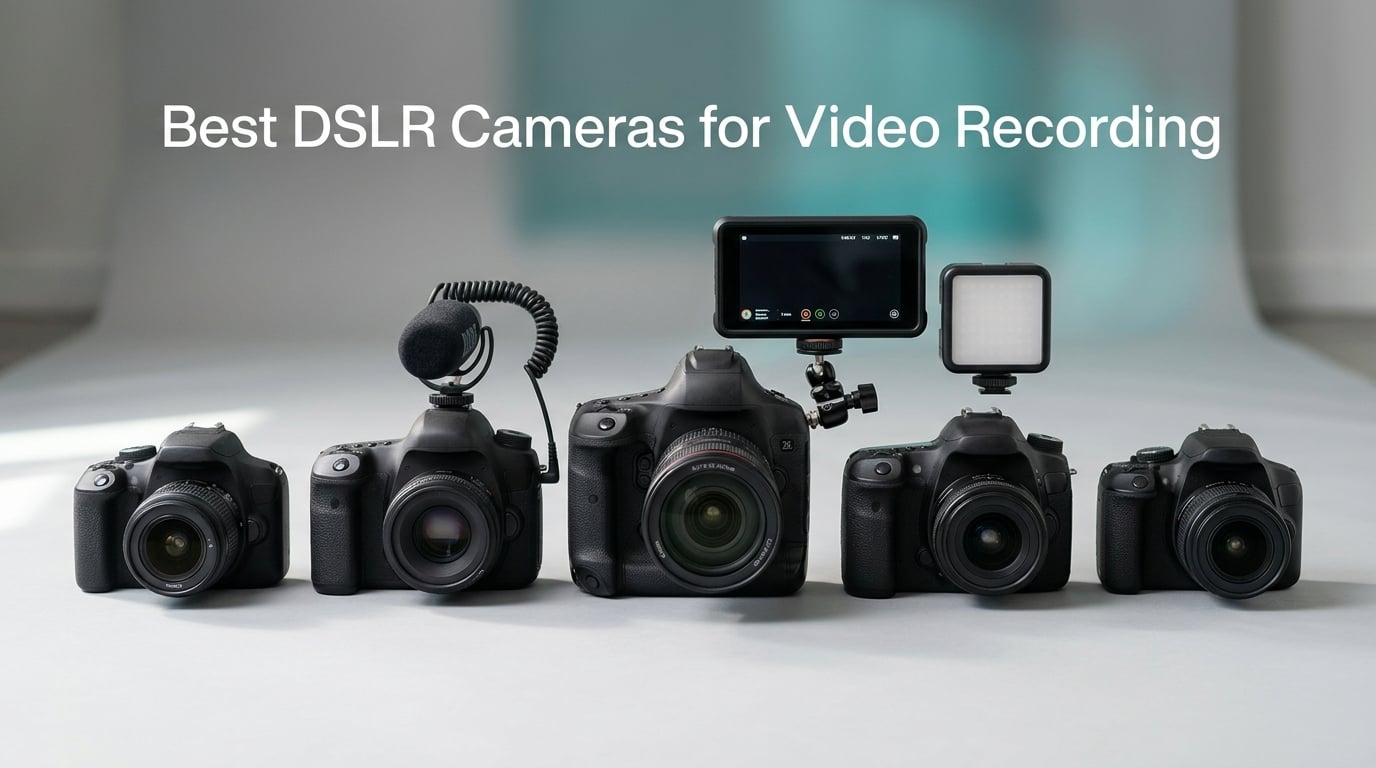 Best DSLR Cameras for Video Recording