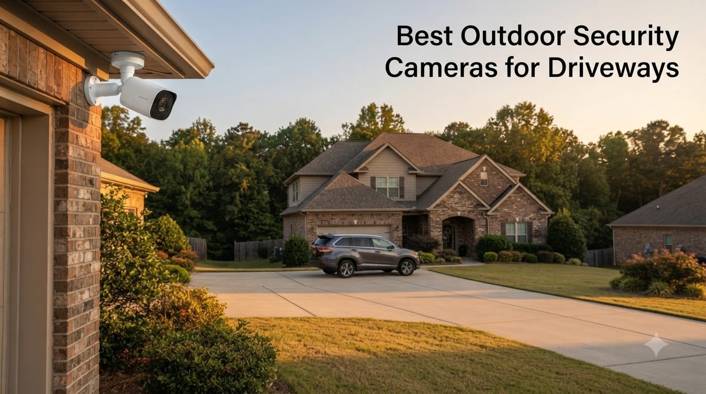 Best Outdoor Security Cameras for Driveways