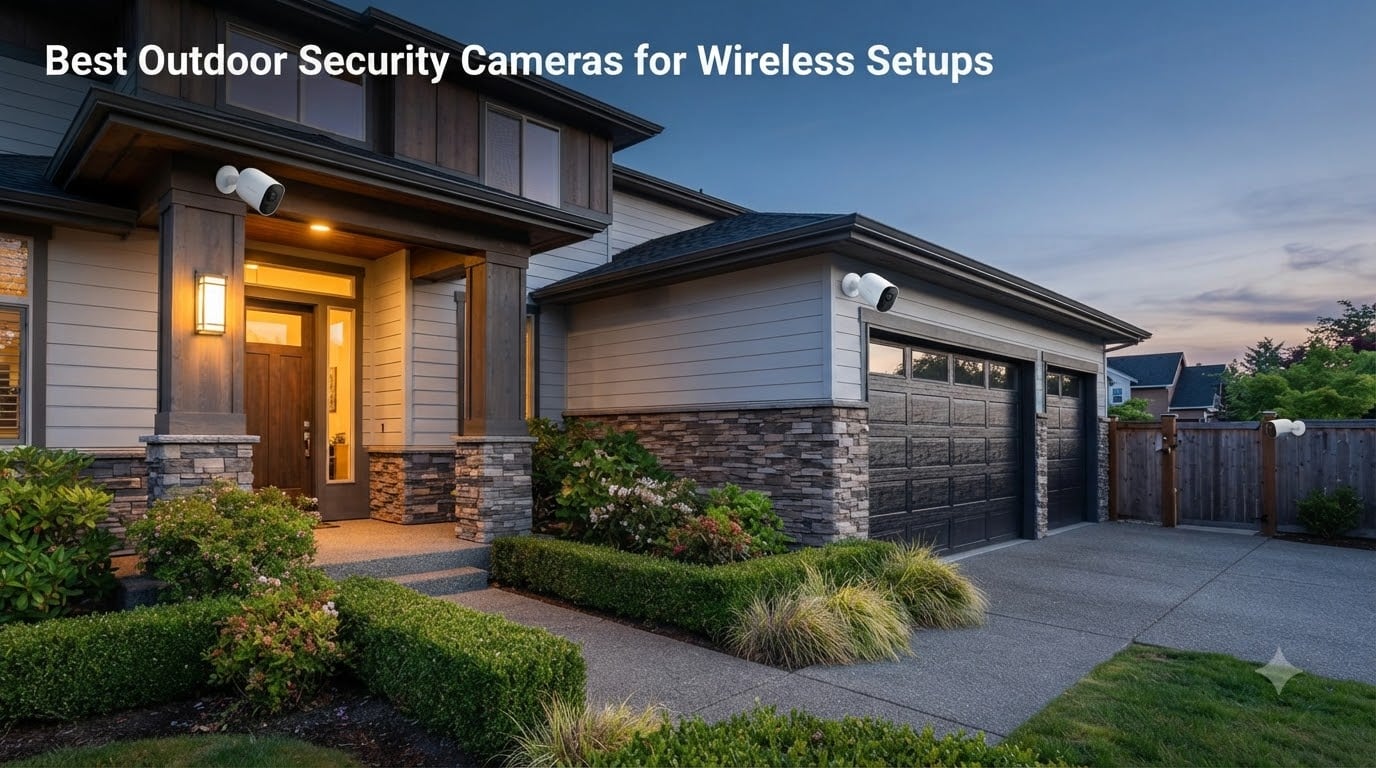 Best Outdoor Security Cameras for Wireless Setups