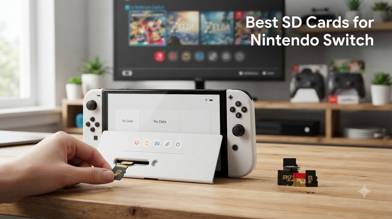 Best SD Cards for Nintendo Switch