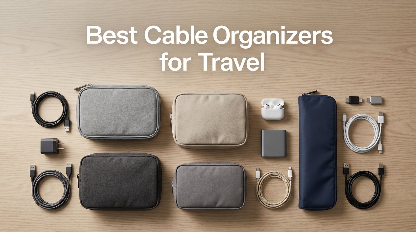 Best Cable Organizers for Travel