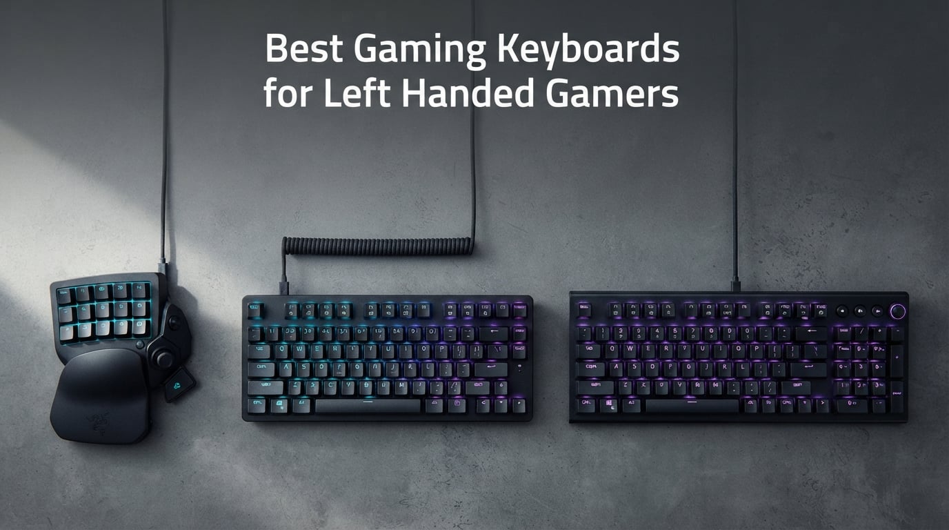 Best Gaming Keyboards for Left Handed Gamers