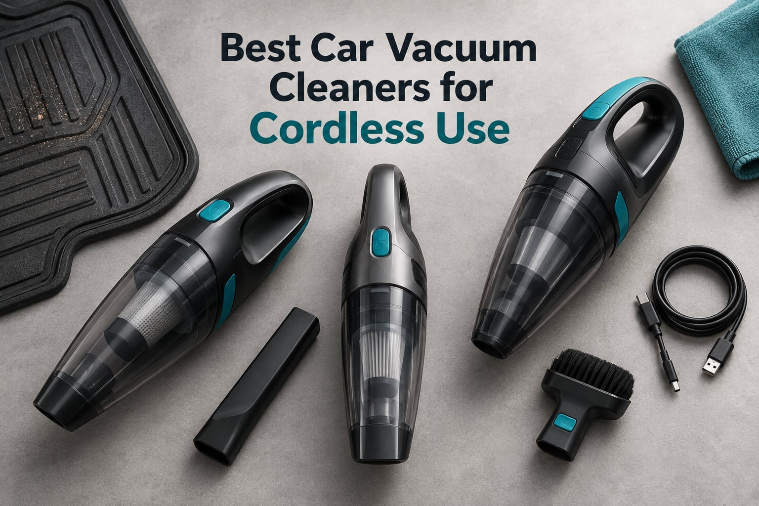 Best Car Vacuum Cleaners for Cordless Use