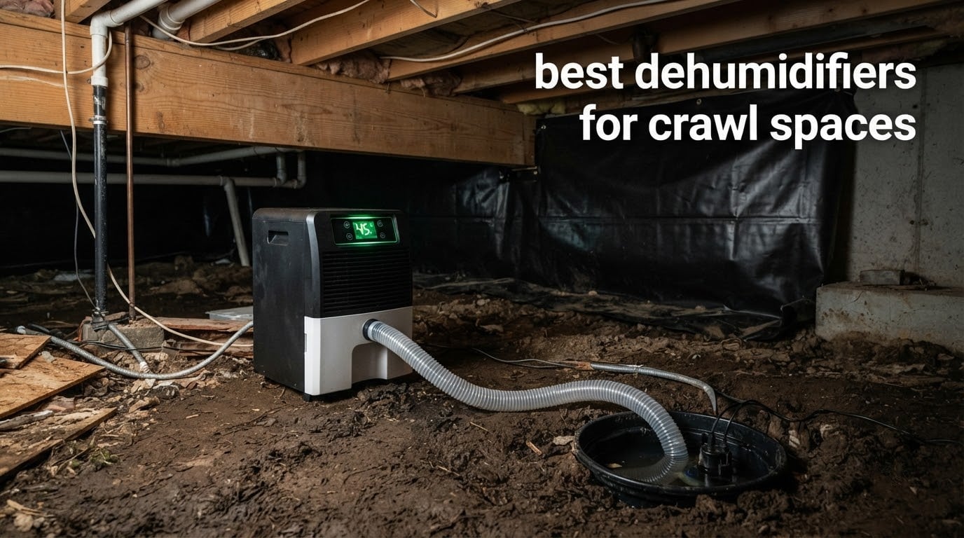 best dehumidifiers for crawl spaces