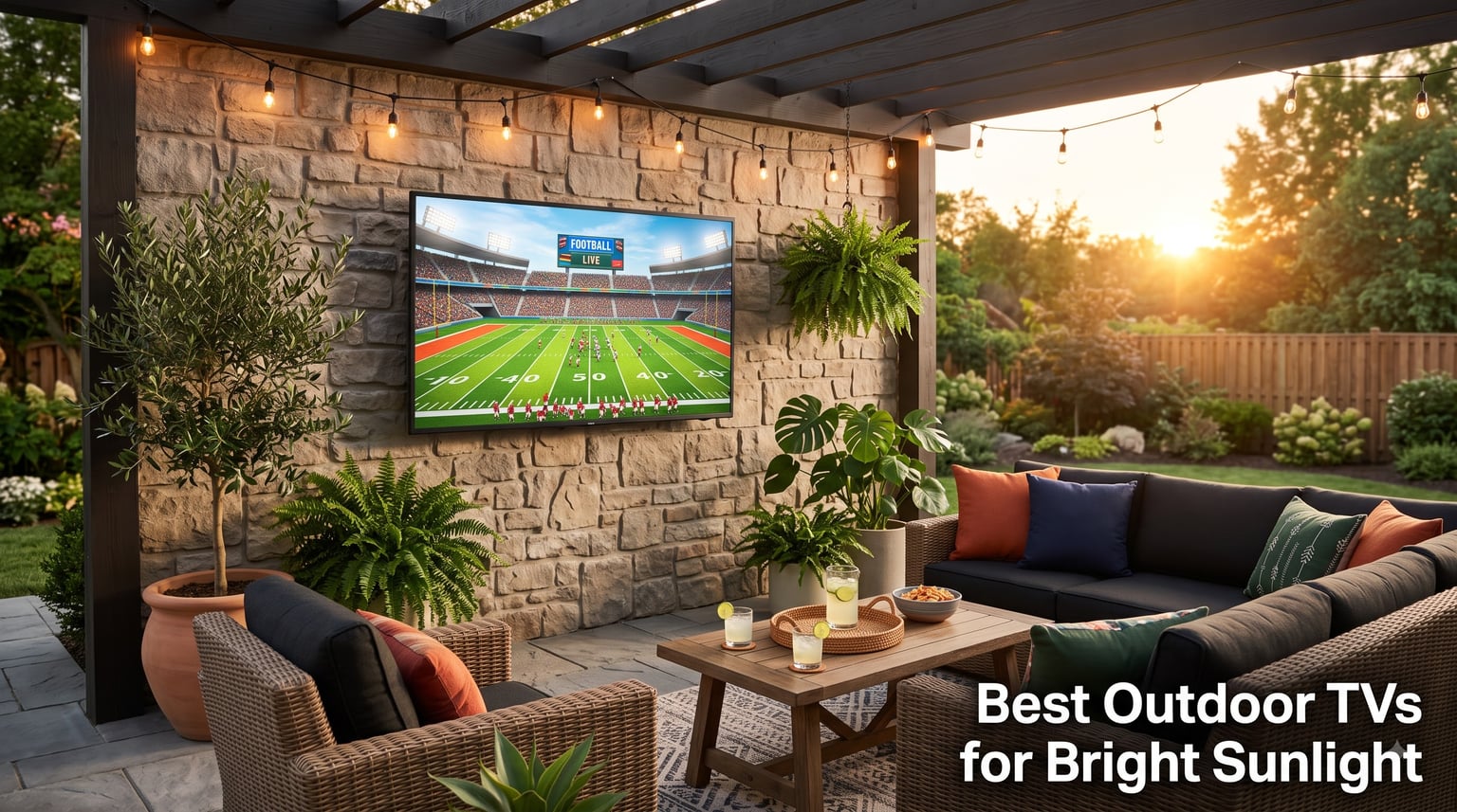 Best Outdoor TVs for Bright Sunlight