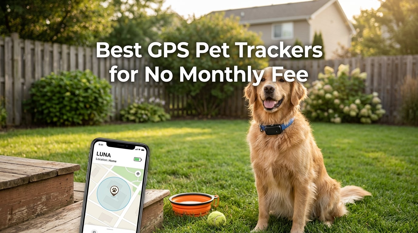 Best GPS Pet Trackers for No Monthly Fee