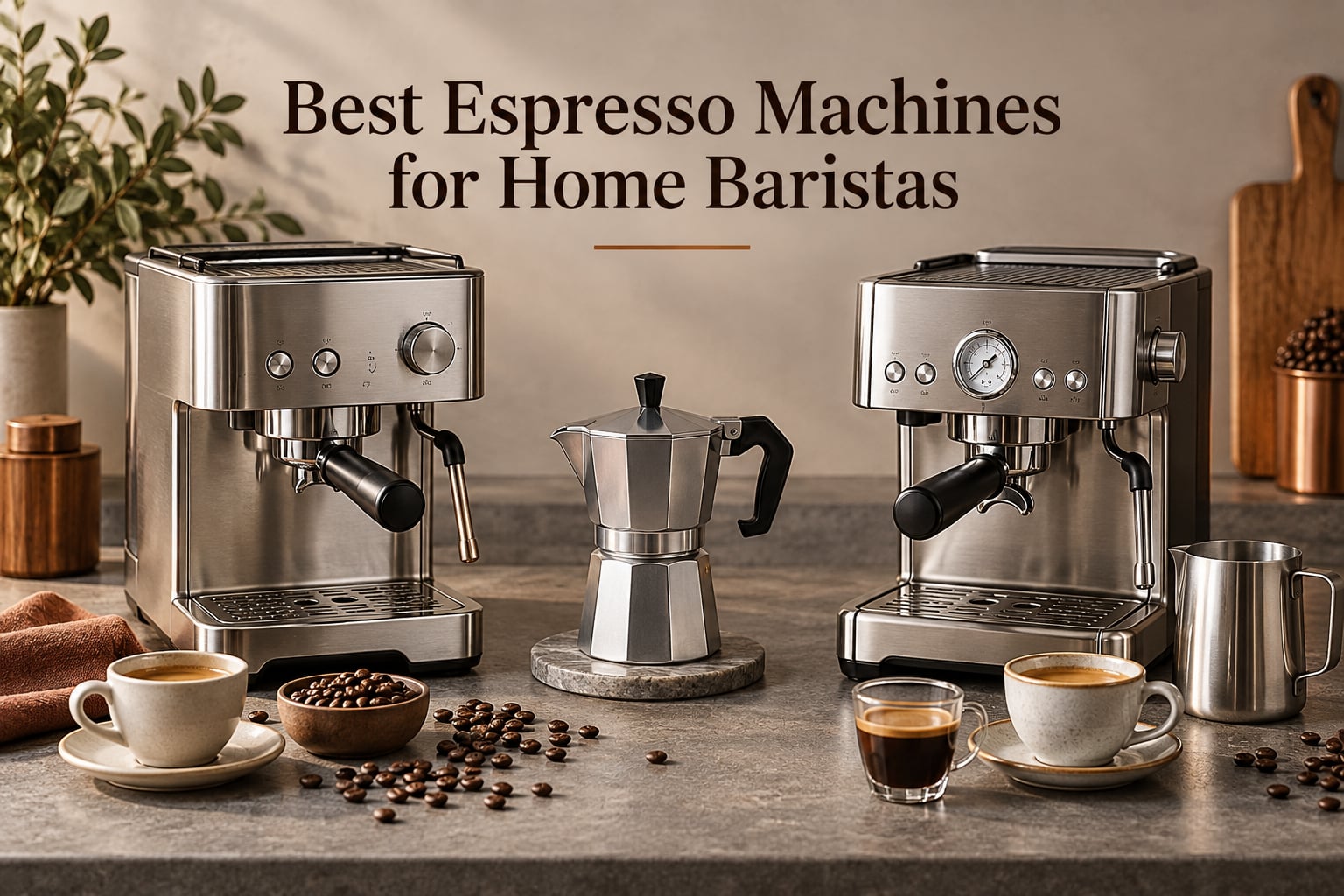 Best Espresso Machines for Home Baristas