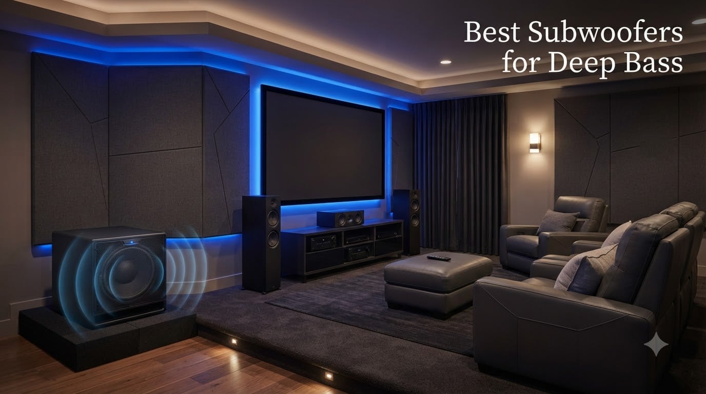 Best Subwoofers for Deep Bass