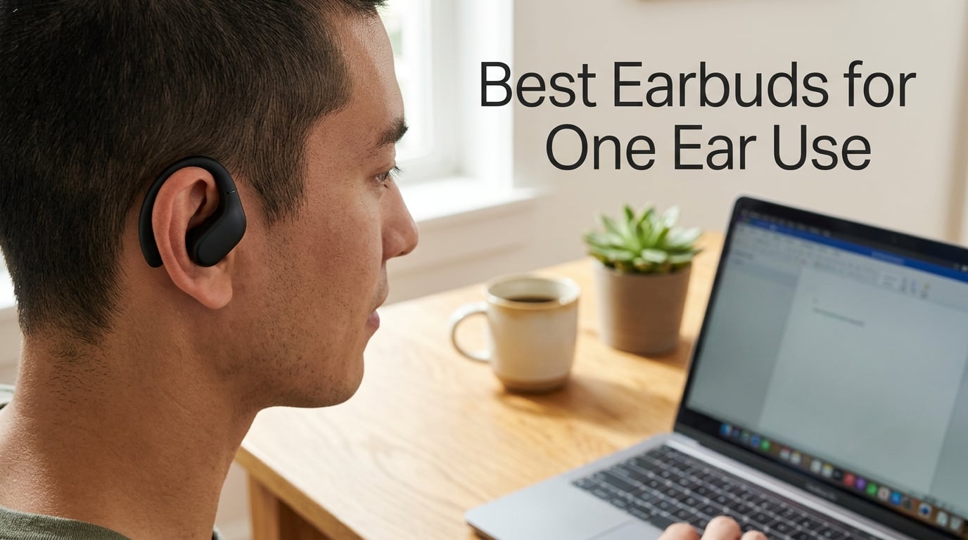 Best Earbuds for One Ear Use