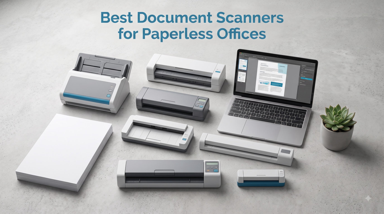 Best Document Scanners for Paperless Offices