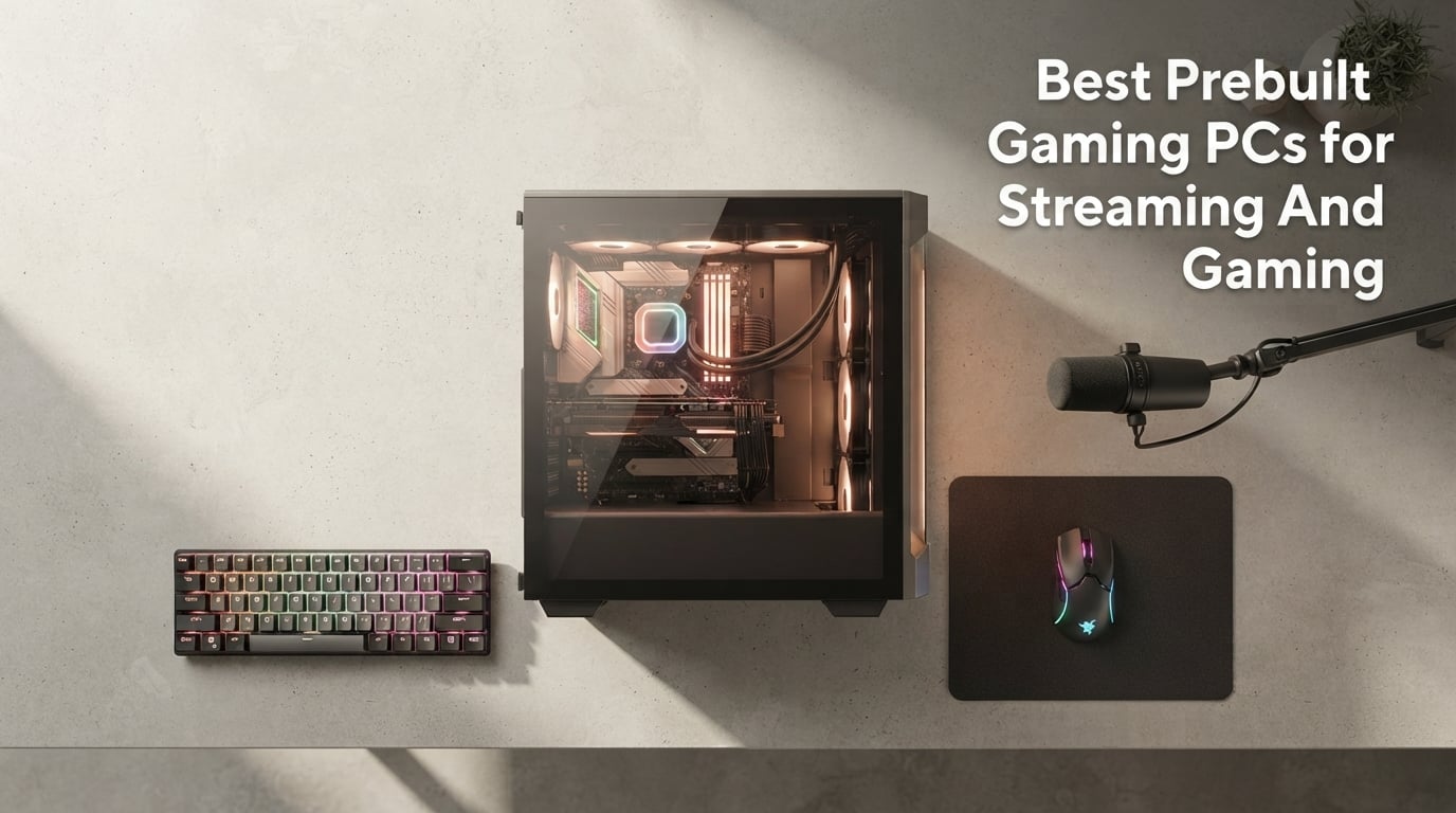 Best Prebuilt Gaming PCs for Streaming And Gaming