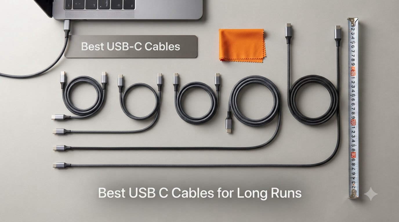 Best USB C Cables for Long Runs