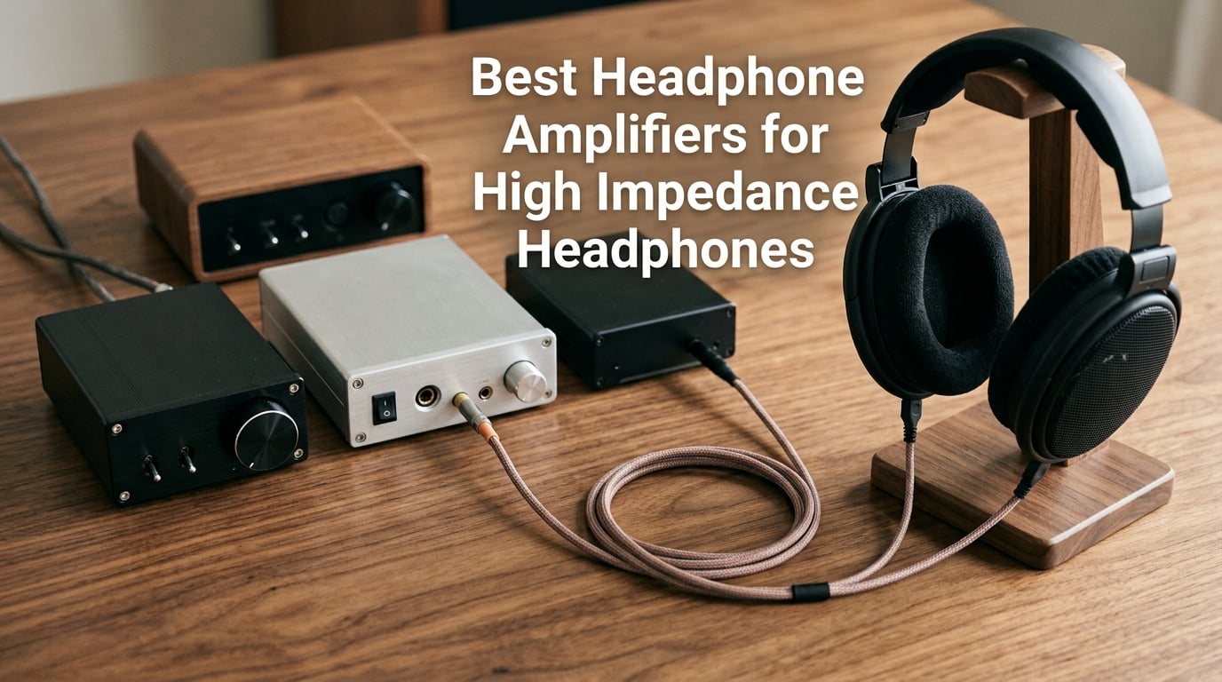 Best Headphone Amplifiers for High Impedance Headphones