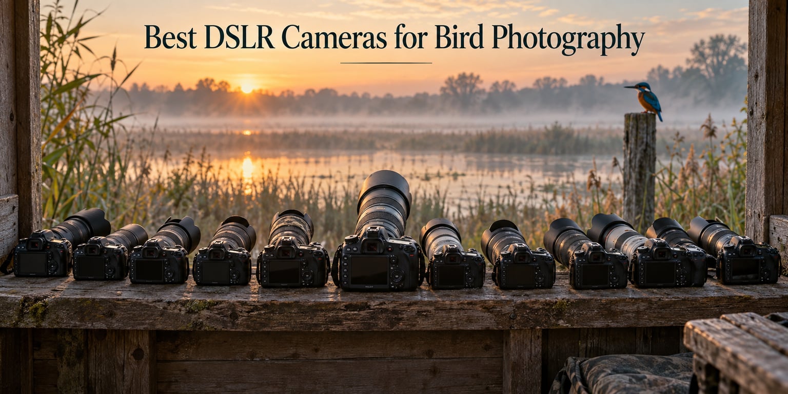 Best DSLR Cameras for Bird Photography