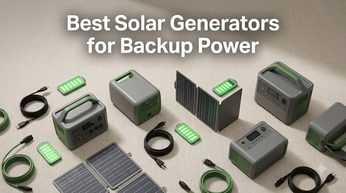 Best Solar Generators for Backup Power