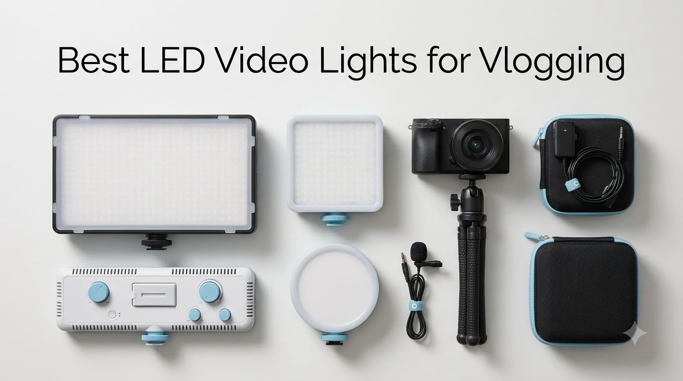 Best LED Video Lights for Vlogging