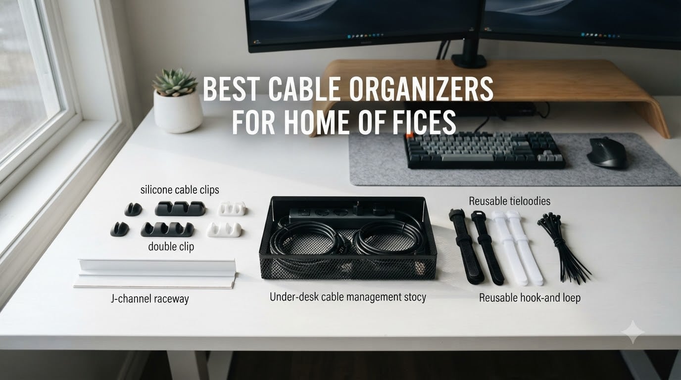 Best Cable Organizers for Home Offices