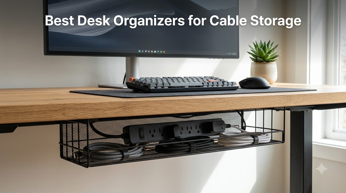 Best Desk Organizers for Cable Storage
