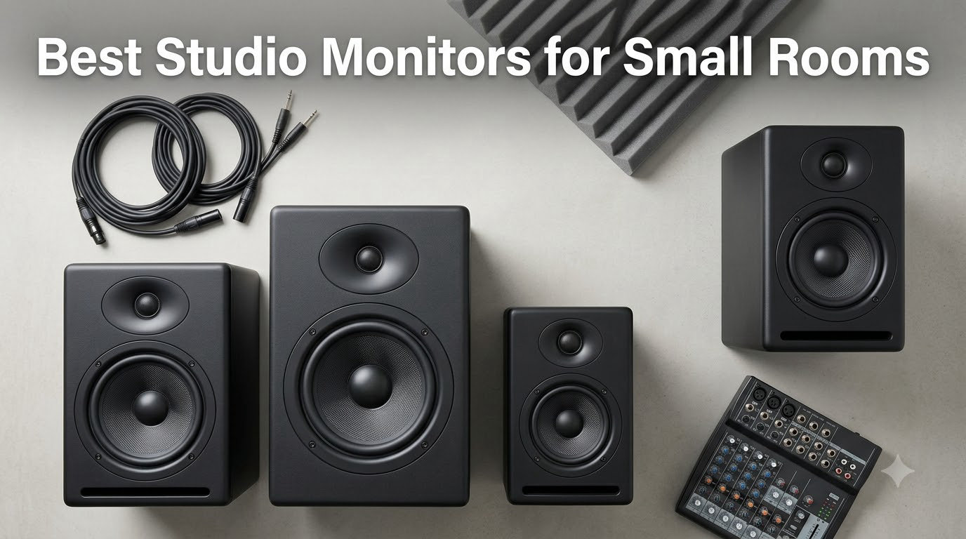 Best Studio Monitors for Small Rooms