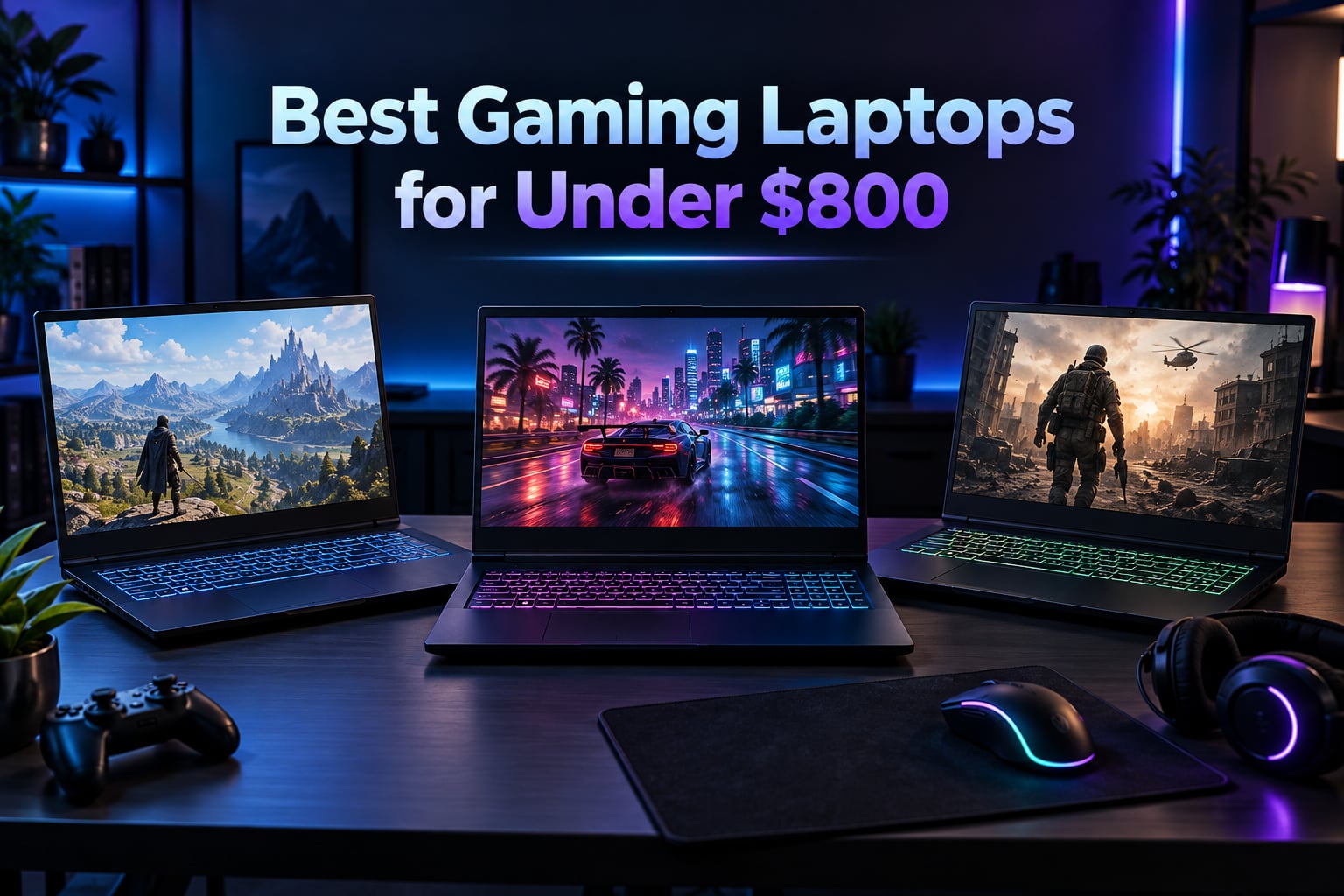 Best Gaming Laptops for Under $800