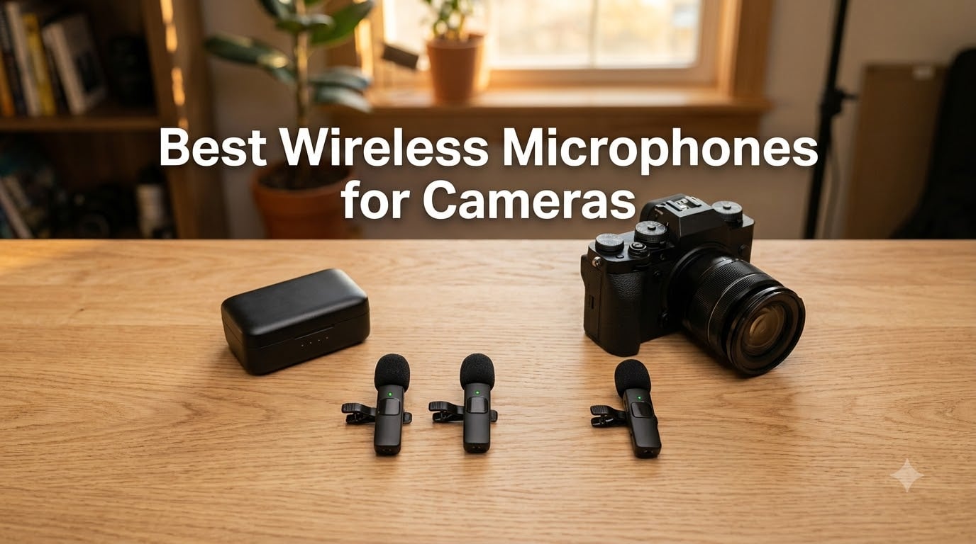 Best Wireless Microphones for Cameras