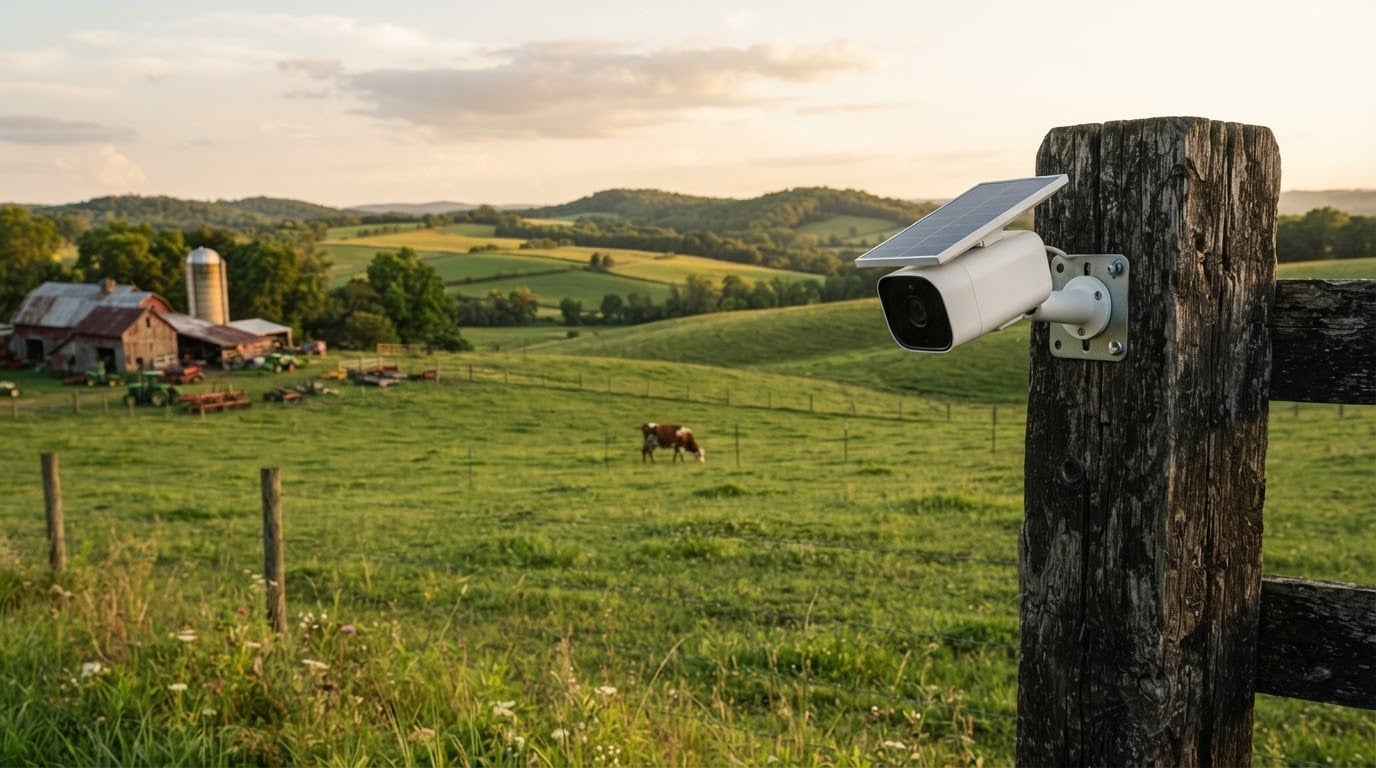 Best Solar Security Cameras for Farms