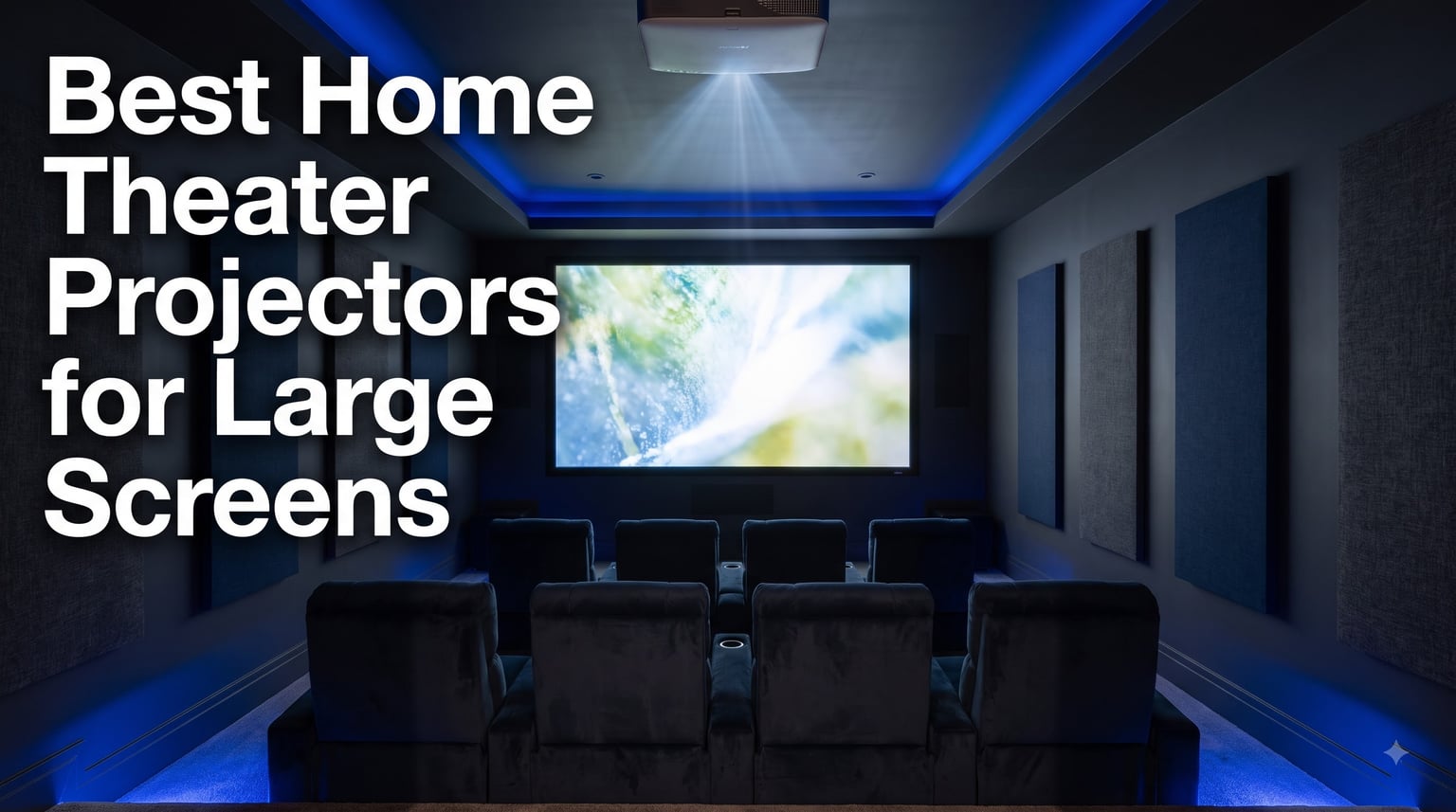 Best Home Theater Projectors for Large Screens